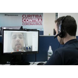 Agravamento da pandemia faz Curitiba voltar para a bandeira laranja